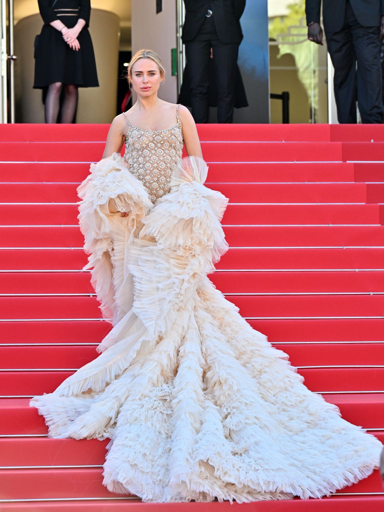 Kimberley Garner at Kinds Of Kindness Premiere 2024 Cannes Film Festival6